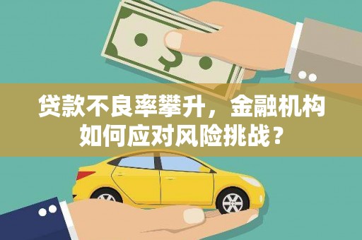 奉化贷款不良率攀升，金融机构如何应对风险挑战？