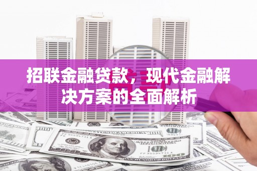 奉化招联金融贷款，现代金融解决方案的全面解析