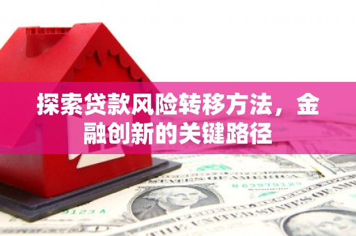 奉化探索贷款风险转移方法，金融创新的关键路径