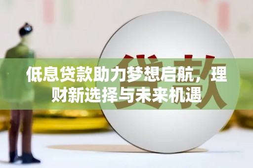奉化低息贷款助力梦想启航，理财新选择与未来机遇