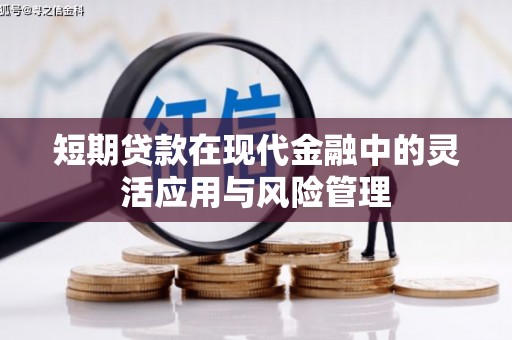 奉化短期贷款在现代金融中的灵活应用与风险管理