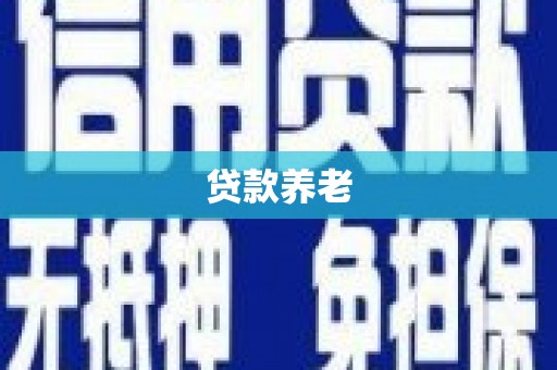 奉化贷款养老