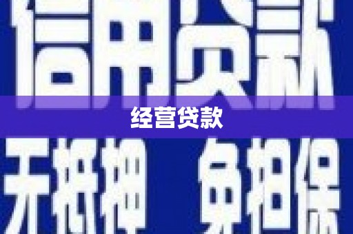 奉化经营贷款